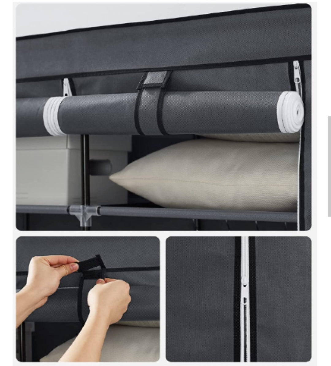 canvas armoire INOX wardrop