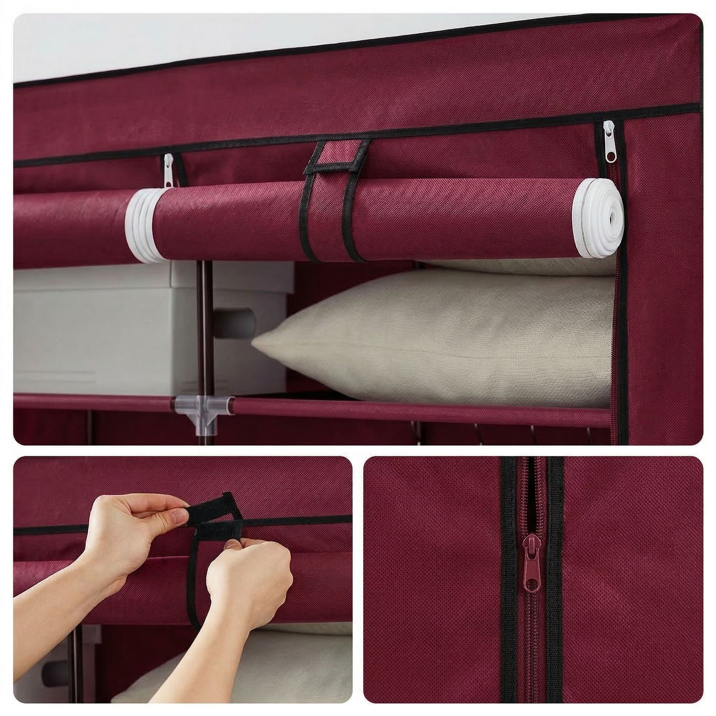 canvas armoire