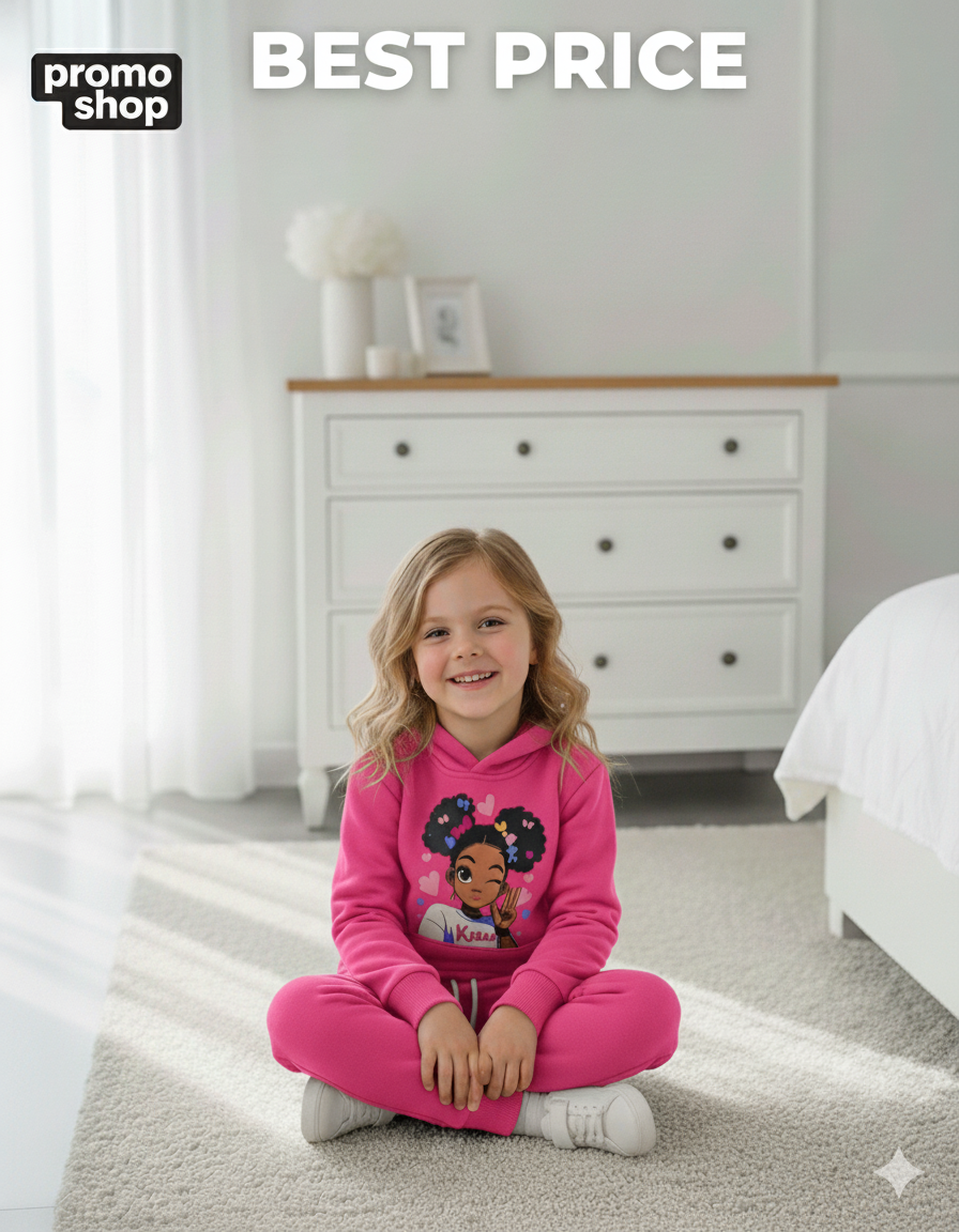 Ensemble à capuche pour filles