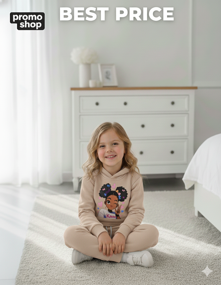 Ensemble à capuche pour filles