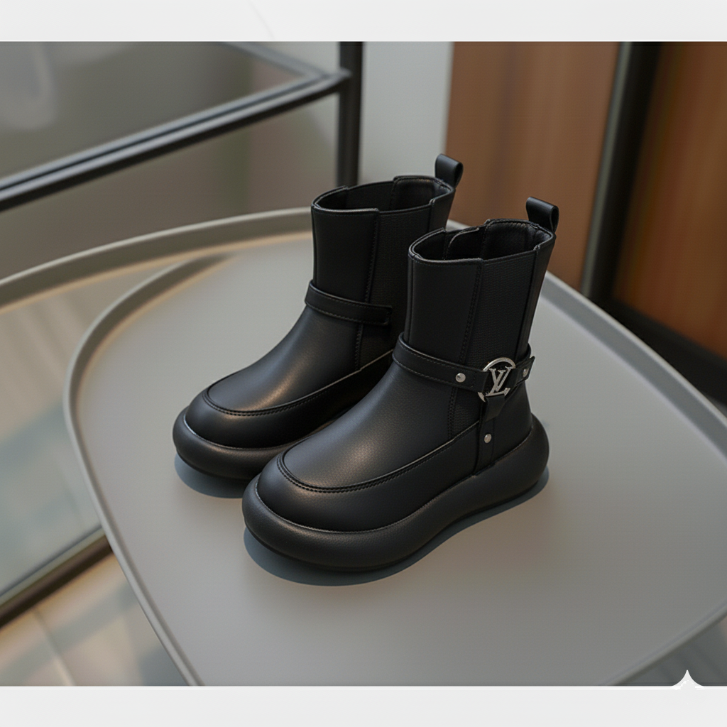 Bottes LV Chic et Confortables pour Filles