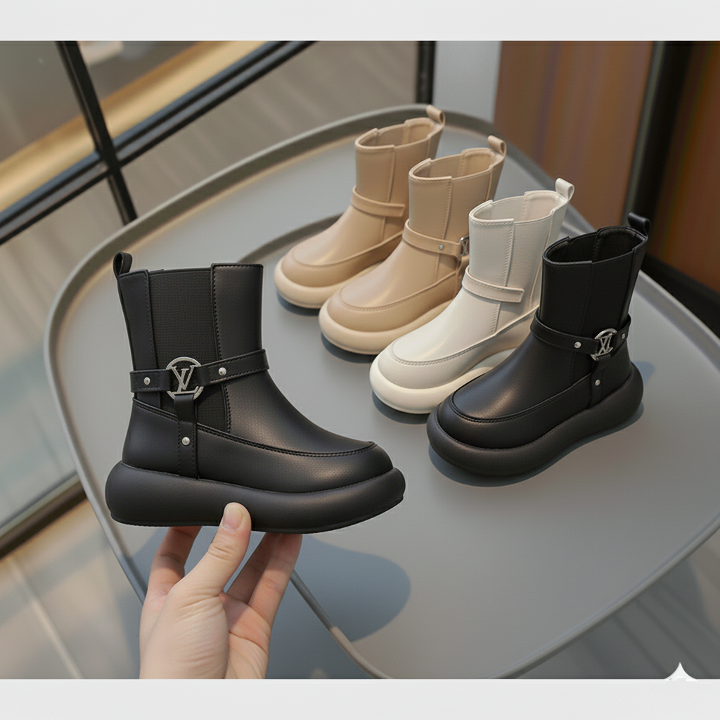 Bottes LV Chic et Confortables pour Filles