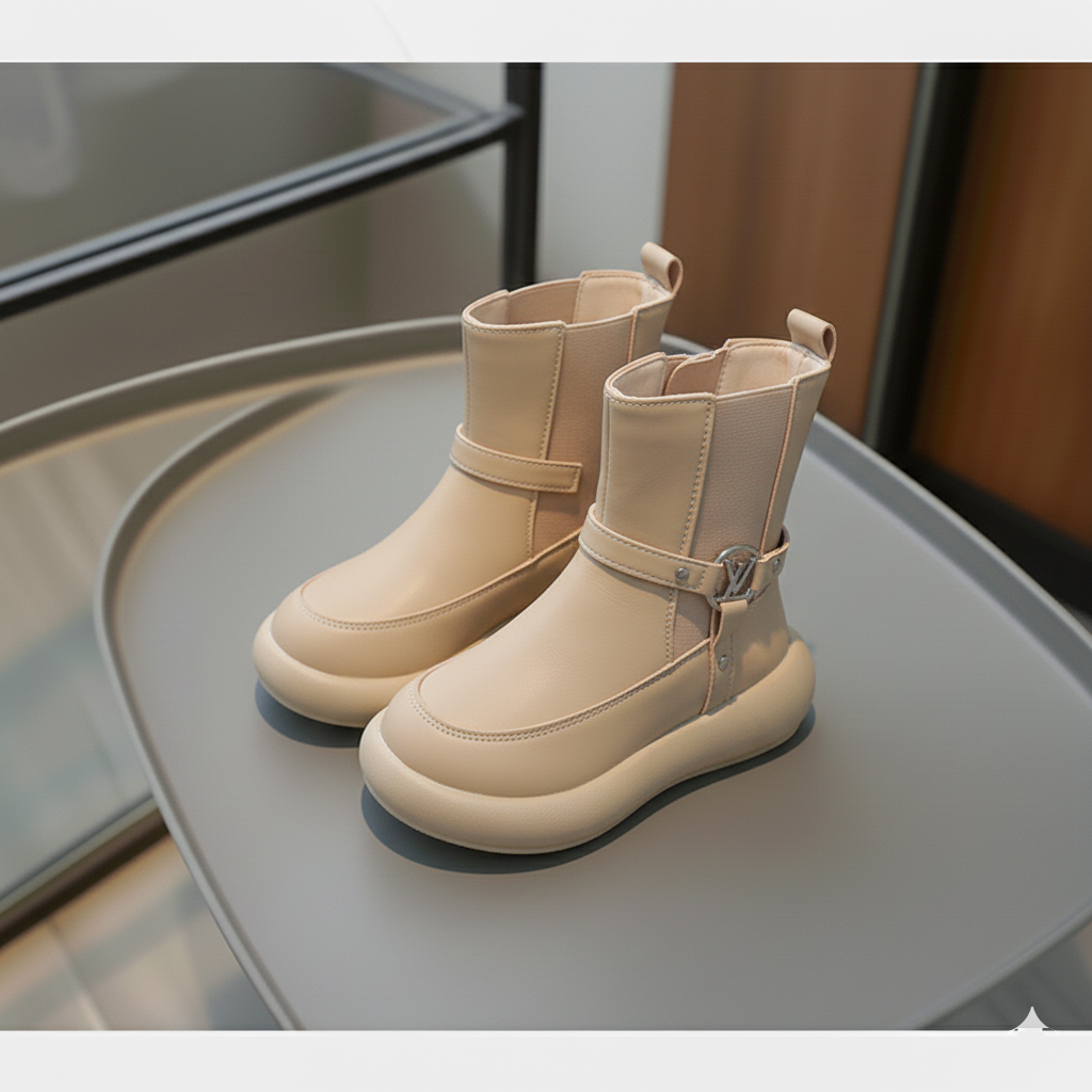 Bottes LV Chic et Confortables pour Filles