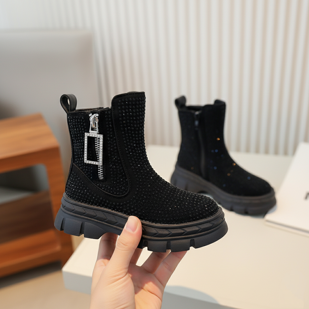 Bottes  Chic pour Fille Edition black