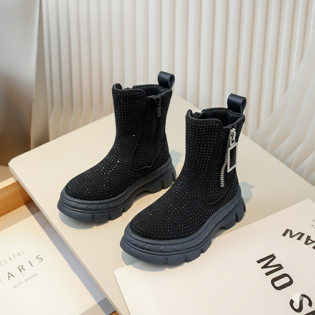 Bottes  Chic pour Fille Edition black
