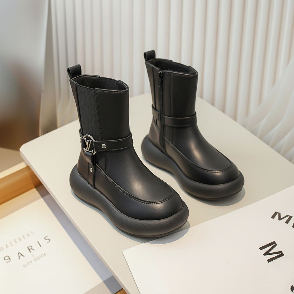 Botte LV Chic et Confortables pour Filles