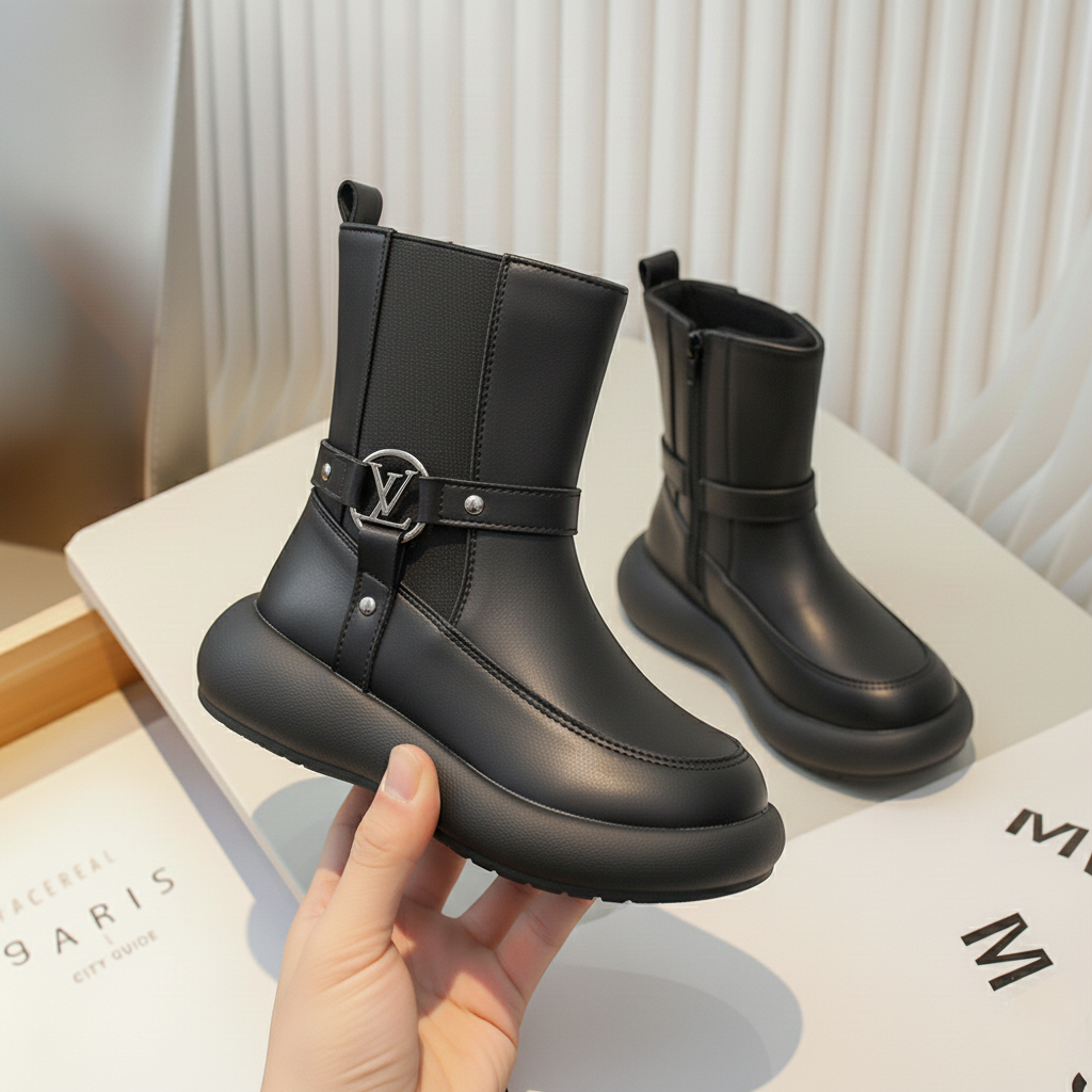 Botte LV Chic et Confortables pour Filles