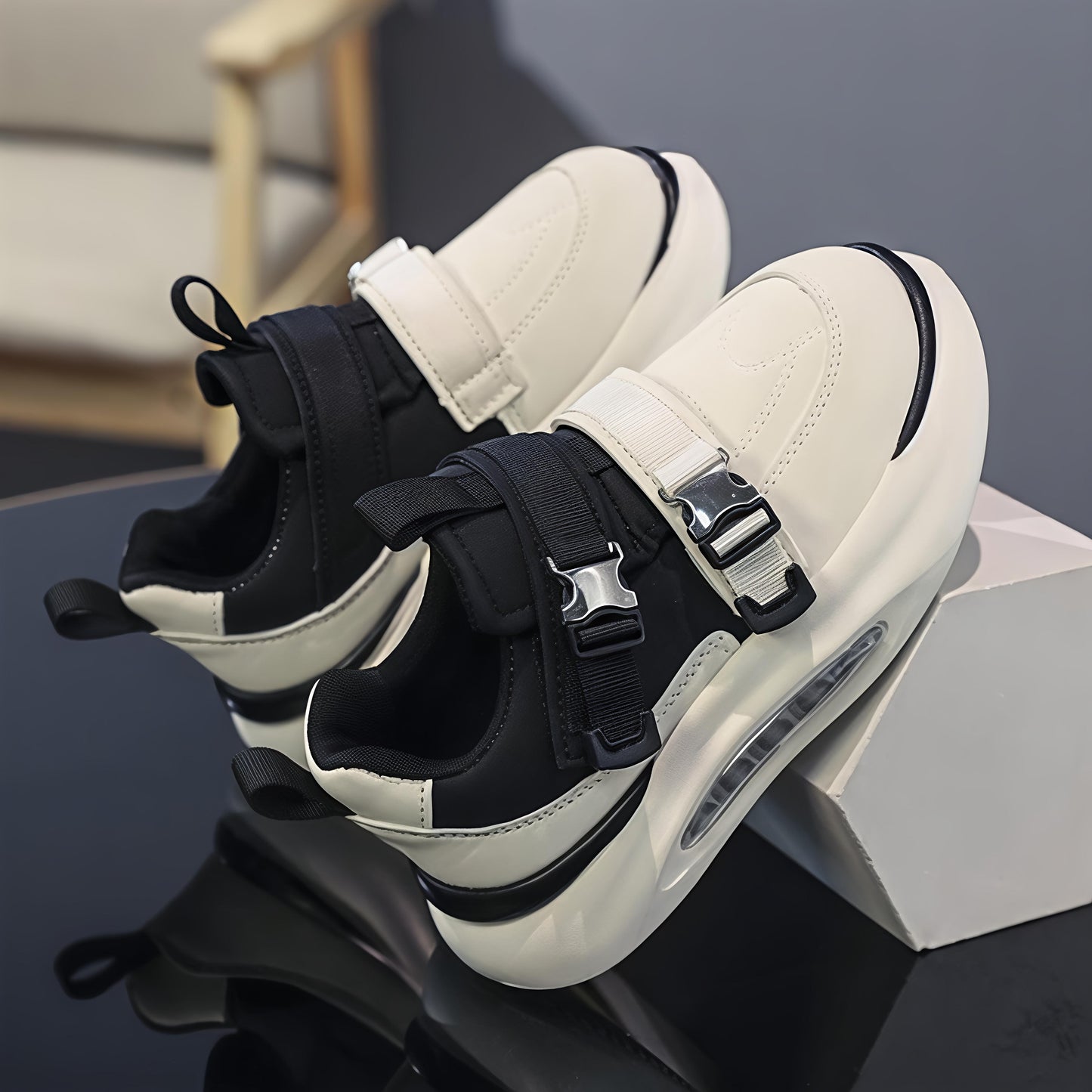 Baskets casual look urbain et confortable