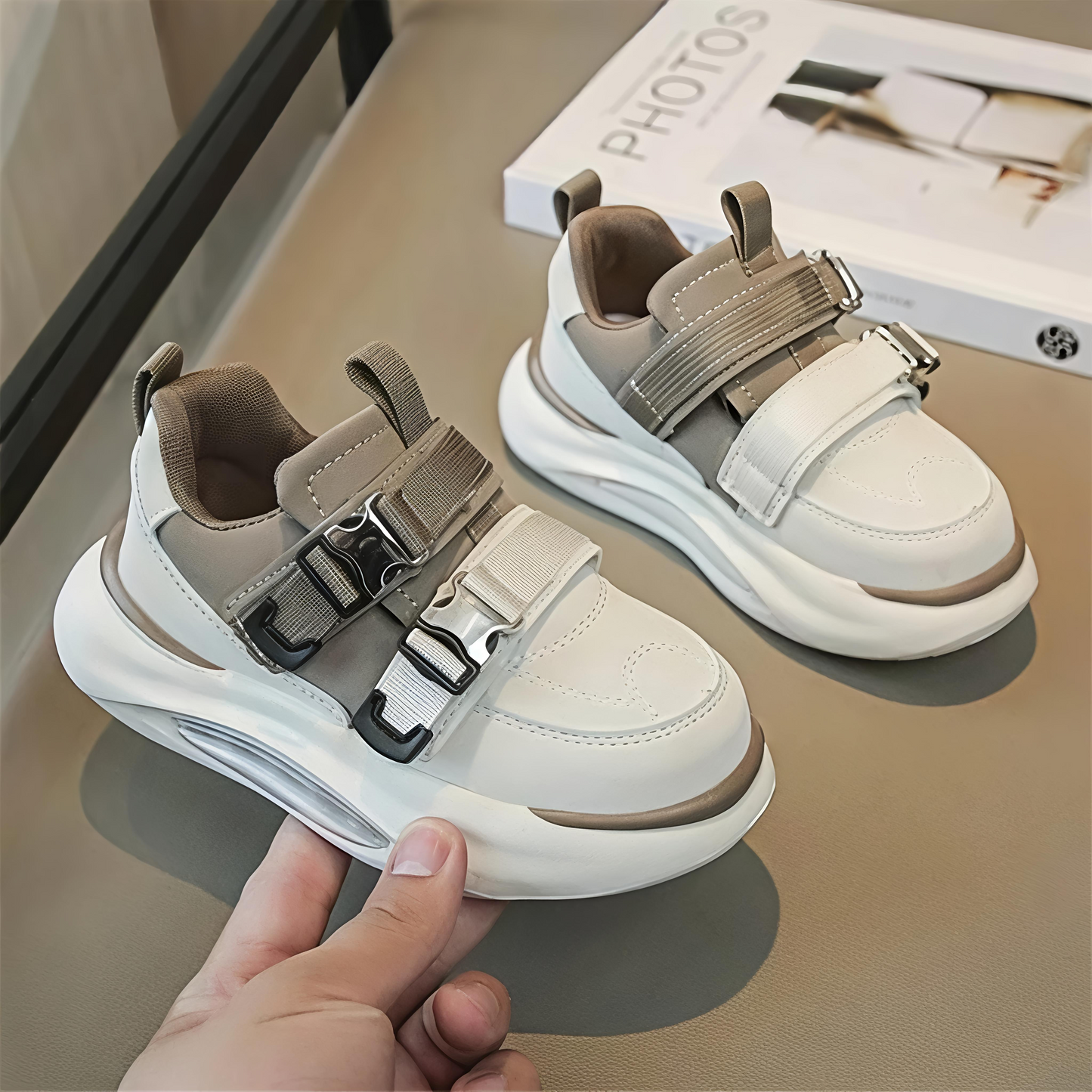 Baskets casual look urbain
