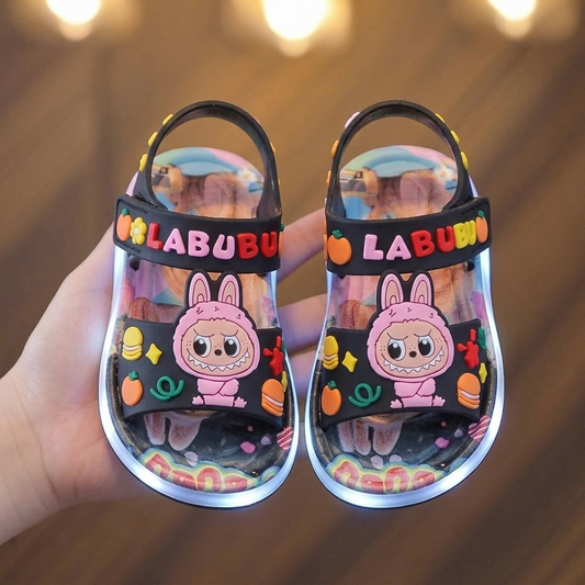 Sandale Labubu Girls LED