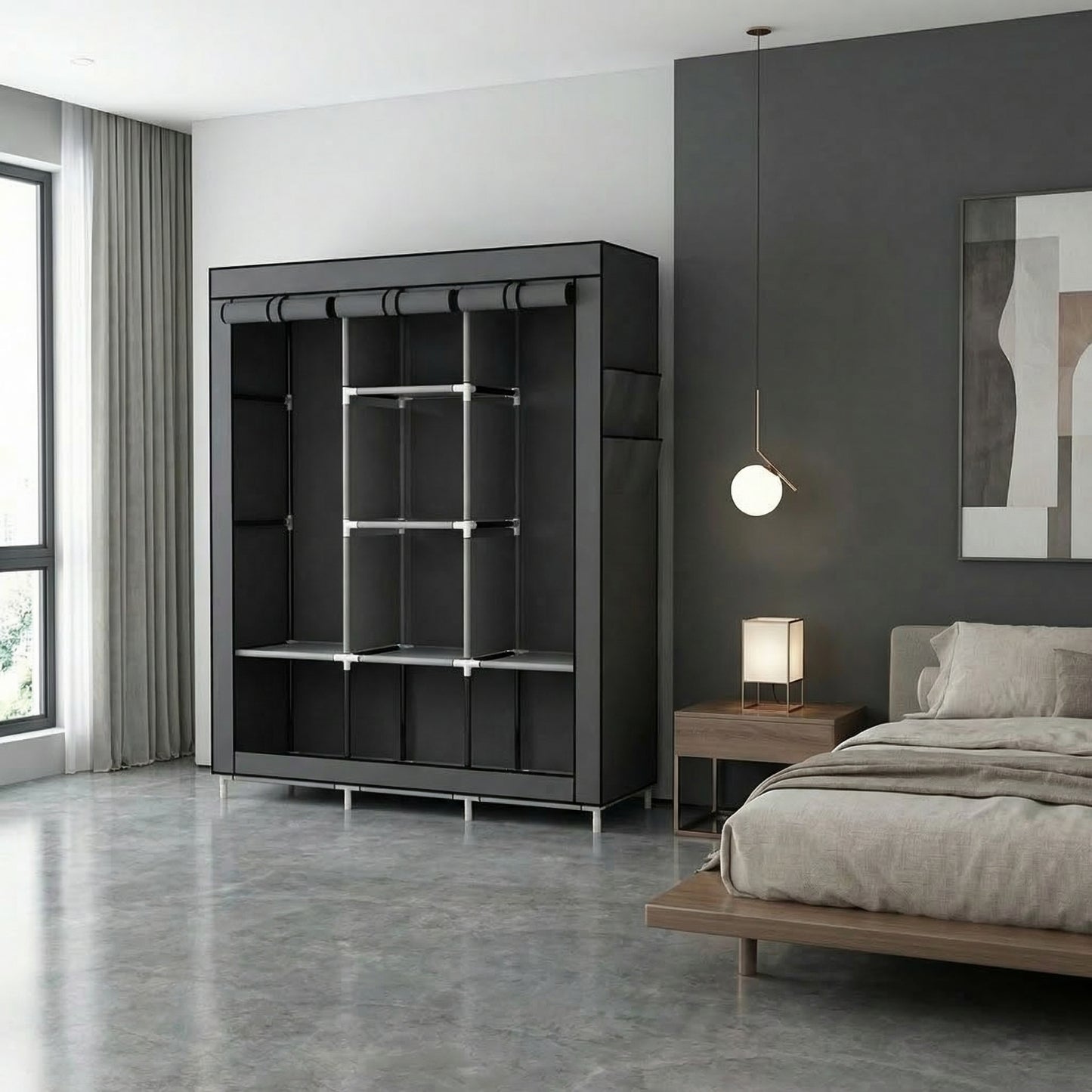 canvas armoire