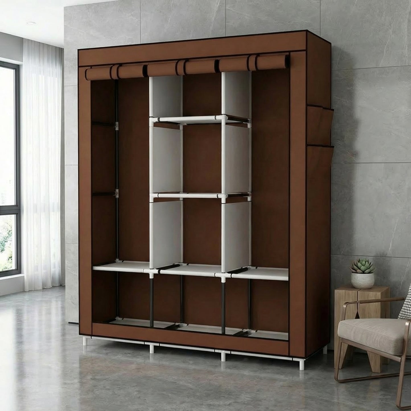 canvas armoire