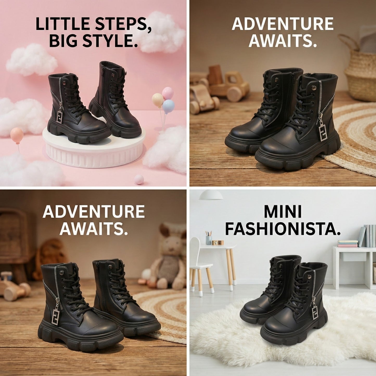 Botte  CosyFille Chic et Confortable