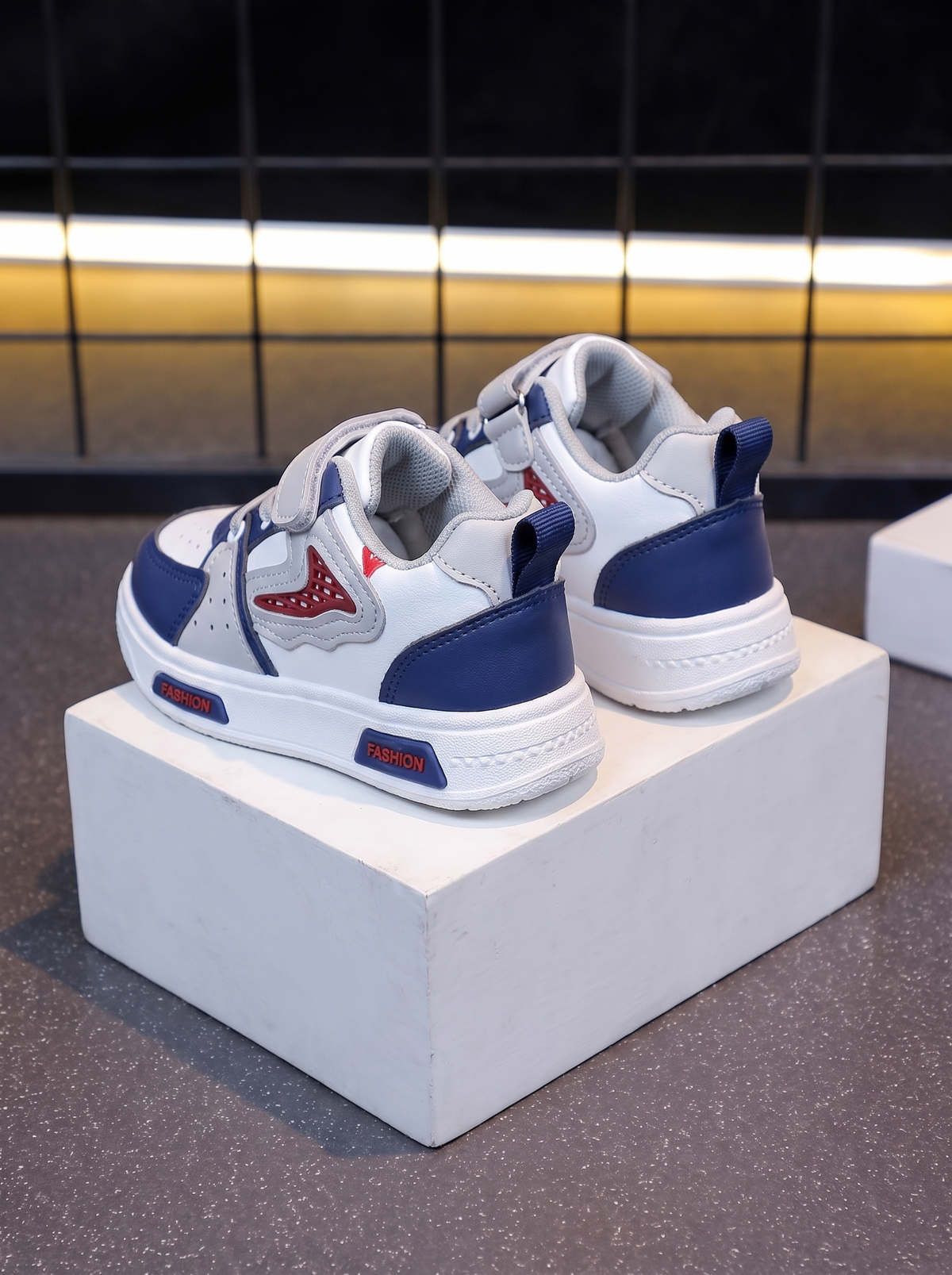Basket Air Confort Junior Mama & Moi - bleu marine arriere