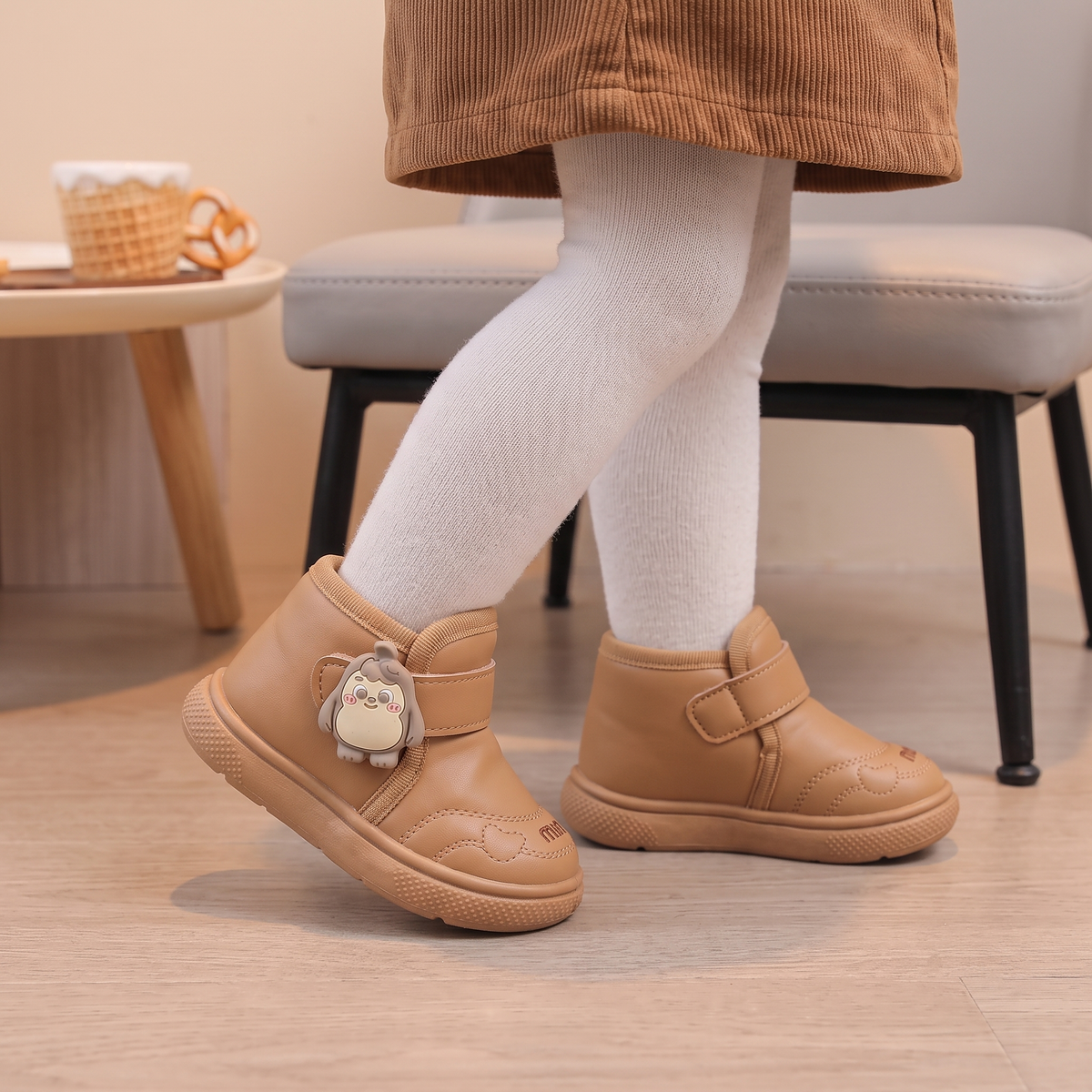 Bottes Fille Bunny Maman & Moi - Marron portees marche