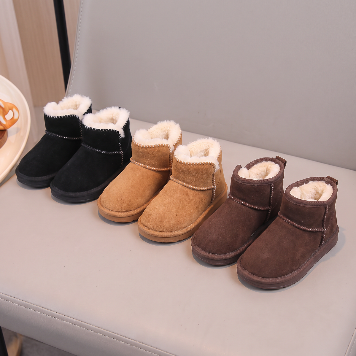 Bottes Bébé Cocoon Maman & Moi - 3 couleurs Camel Marron Noir