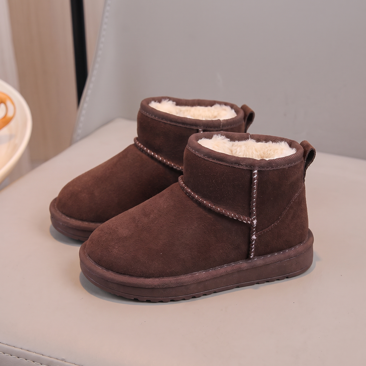 Bottes Bébé Cocoon Maman & Moi - Marron profil